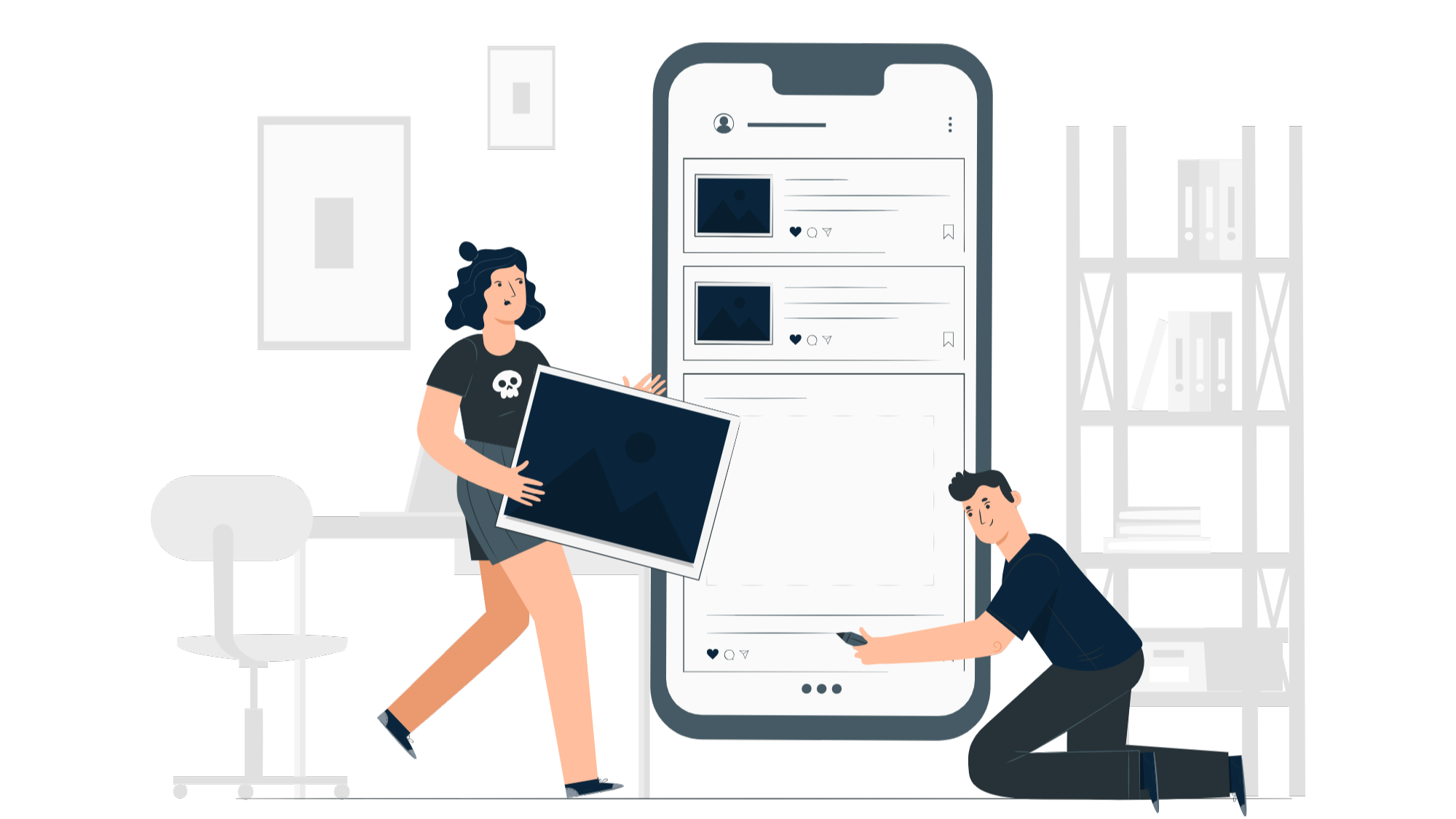 social media content